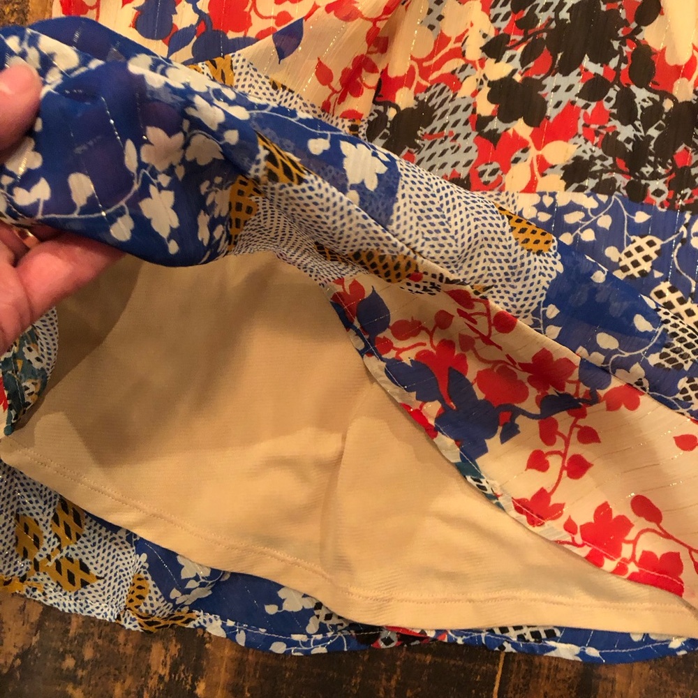 Collective Concepts Patchwork Floral Mini Dress -… - image 3